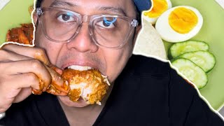 NASI LEMAK 4FINGERS SEDAP KE ❓ MUKBANG MALAYSIA [upl. by Yekcaj184]