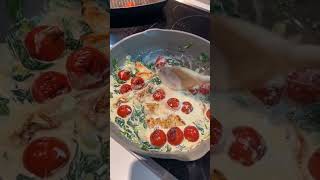 Creamy Chicken Spinach and Tomato Recipe  Joe Wicks Recipes [upl. by Mcginnis]