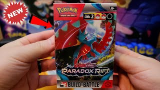 Pokemon Paradox Rift Build amp Battle Box Prerelease [upl. by Eiramenna]