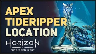 Unlocking Cauldron Kappa  Fight with Apex Tideripper  Forbidden West Complete Edition PC  4k HDR [upl. by Stephi]