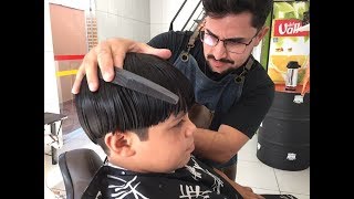 TUTORIAL Como fazer corte surfistaEspedito alves [upl. by Lipski43]