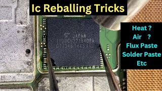 Ic Reballing  How To Reballing Ic [upl. by Nigam]