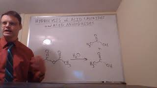 Hydrolysis of Acid Chlorides and Anhydrides [upl. by Inalej326]