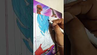 Acrylic Marker Vs Apsara BI colour pencils [upl. by Nieberg]