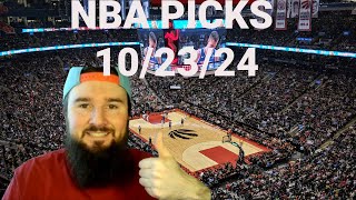 Free NBA Picks Today 102324 [upl. by Htrag184]