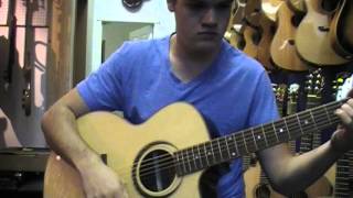 Hofner HAJC07 Acoustic Electric Demo [upl. by Anigue]