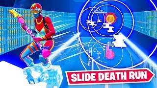 The HARDEST SLIDE DEATHRUN in Fortnite [upl. by Akeimahs]