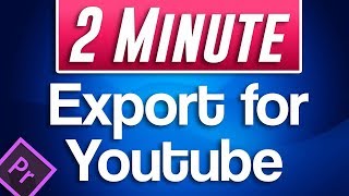 Best Video Export Settings Adobe Premiere Pro 2023 For Youtube Videos fast amp easy [upl. by Marteena]