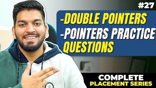 Lecture27 Double Pointers in C  Pointers Practice MCQs [upl. by Notgnirra491]