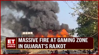 Rajkot Game Zone Fire  Massive Fire At Malls Game Zone Several Kids Feared Dead  Owner Arrested [upl. by Innej]