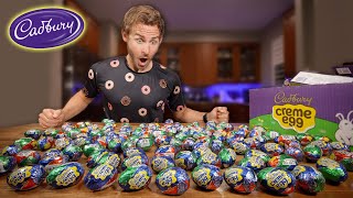 The 100 CADBURY CREME EGG CHALLENGE [upl. by Gianna]