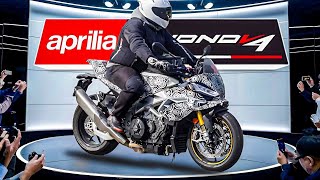 2025 NEW APRILIA TUONO V4 UNVEILED [upl. by Rizzi377]