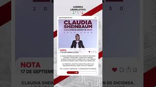 Claudia Sheinbaum anuncia fusión de Diconsa Liconsa y Segalmex dará paso a Tiendas del Bienestar [upl. by Aicilaana374]