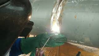 Smaw Welding with cellulosic electrode [upl. by Giorgio]