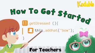 How To Get Started With Kodable  A Teachers Guide  Coding for Kids [upl. by Ilyk]