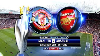 Manchester United 21 Arsenal  EPL 200910  Full Goals  Sky Sports HD [upl. by Imoyn]