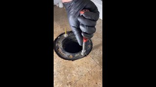 Toilet Wax Ring reset [upl. by Queena720]