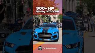 Shelby GT500KR Rolling 💙🐍 [upl. by Cronin]