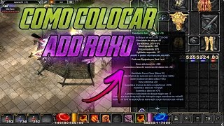 Mu Online  Como colocar add roxo nos set MuBrGames 10 [upl. by Hafinah]