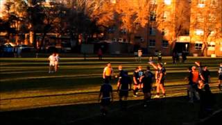 1st XV Grammar Vs St Edmunds  48m kick to win the game [upl. by Casilde906]