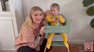 Stokke Clikk High Chair Clover Green From Amazon Moms Review [upl. by Lucio904]