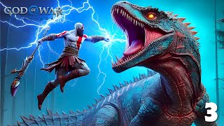 KRATOS VS GIANT LIZARD😱 GOD OF WAR RAGNAROK HINDI GAMEPLAY 3 [upl. by Dee]