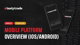 How to trade on tastytrades Mobile App Live Demo [upl. by Ralyat653]