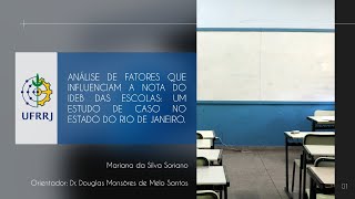 Defesa de Monografia  Mariana da Silva Soriano [upl. by Hagep467]