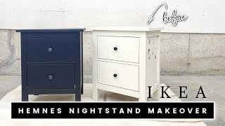 Making Over IKEA Furniture  DIY IKEA HEMNES HACK [upl. by Akiehsat]