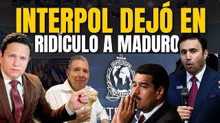 INTERPOL DEJÓ EN RIDÍCULO A MADURO POR USARLA CONTRA EDMUNDO GONZALEZ [upl. by Hannavas]