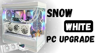 Ultimate PC Makeover Upgrading Case to Hyte Y40 Snow White amp Installing Deepcool LT720 AIO Cooler [upl. by Alegnasor359]