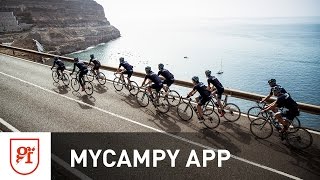 GRAN FONDO  Campagnolo MyCampy App test ride [upl. by Nymrak884]