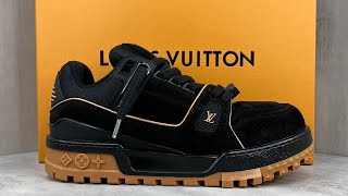 Louis Vuitton trainer maxi sneaker unboxing [upl. by Ariay]