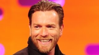 EWAN McGREGOR Fly Fishing for Cymbals The Graham Norton Show [upl. by Absalom]