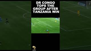 DR Congo Edge Tanzania 10 in Tight AFCON Qualifier  Own Goal Decides Contest [upl. by Llenaej]