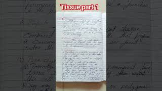 Notes Tissue part 1 class9th education motivation song music [upl. by Marquita]