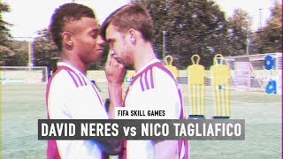 FIFA SKILL GAMES BATTLE 1  DAVID NERES vs NICO TAGLIAFICO [upl. by Atteuqcaj]