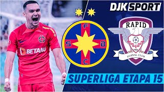 🔴 FCSB  RAPID BUCURESTI  ETAPA 15 SUPERLIGA ROMANIA  LIVE FCSB 2023 [upl. by Riplex]