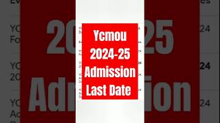 Ycmou Admission Last Date shorts ycmou admission exitexam news education [upl. by Shaddock522]