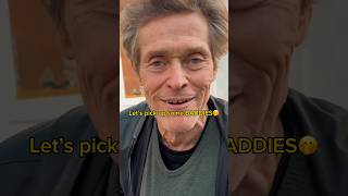 Willem Dafoe Flexing Drip in 4K willemdafoe fitcheck fyp viral viralvideo [upl. by Sven]