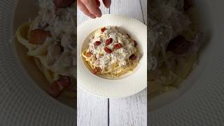 Паста Карбонара 🇮🇹 Pasta Carbonara shorts [upl. by Genvieve]