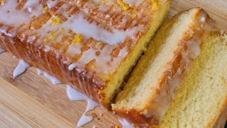 Super Moist And Velvety Lemon Loaf Cake [upl. by Sirois]