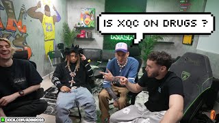 Machine Gun Kelly thought xQc was on Cocaine because he Speaks so Fast [upl. by Aires]