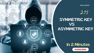 215 Symmetric vs Asymmetric encryption key [upl. by Campos]