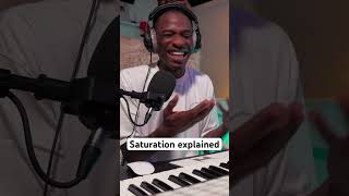 Saturation Explained  Krizbeatz tutorials krizbeatz music mastering mixing krizbeatz shorts [upl. by Niven]