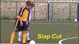 Coerver 1 vs 1 Moves Set A Change of Direction Inside Cut Outside Cut Slap Cut Double Cut Tw [upl. by Namhar]