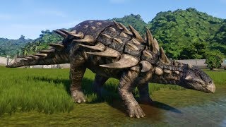 Jurassic World Evolution  Polacanthus Gameplay PS4 HD 1080p60FPS [upl. by Nor]