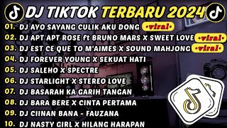 DJ TIKTOK TERBARU 2024  DJ AYO SAYANG CULIK AKU DONG 🎵 DJ APT APT ROSE  FULL ALBUM VIRAL [upl. by Mairam]