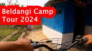 Beldangi Camp Tour 2024  Bhutanese Refugee Camp  Bicycle tour of Beldangi Camp [upl. by Noivart]