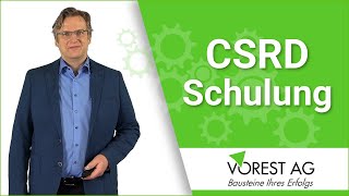 CSRD Schulung  Nachhaltigkeitsberichterstattung nach ESRS [upl. by Tanney726]